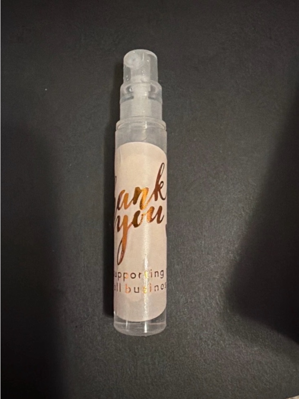 Thank You Jasmine & Rose Body Oil Spray — Cream Bottle - Picture 2 of 2